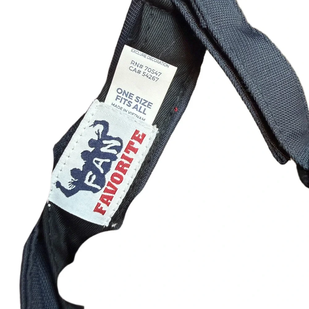 Boston Red Sox MLB Visor Hat Navy Blue Fan Favorite Adjustable One Size‎